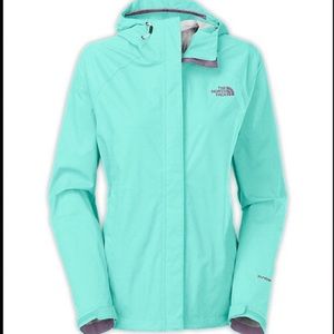 Teal & Grey Women’s the North Face Wind breaker
